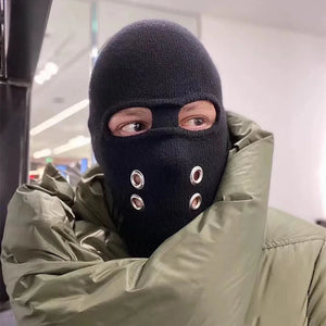 Eyelet Punk Techwear Balaclava — photo 2