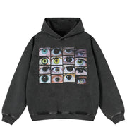Sweat à capuche Eyes World Y2k