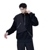 Fake Two-piece Techwear Hoodie
