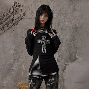Fake Two-piece Top Y2K
