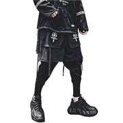 Fake Two Pieces Cyberpunk Pants