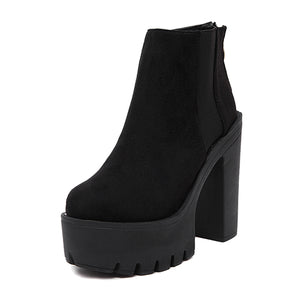 Fashion Black Women Shoes Y2K