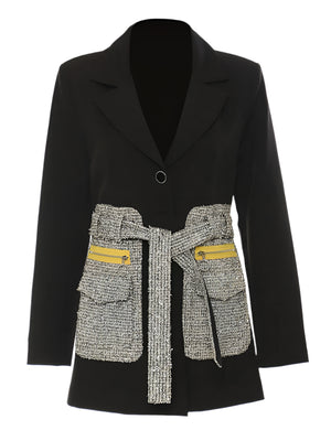 Fashion Blazer Jacket Women Spring