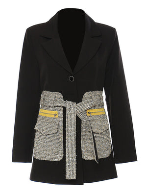 Fashion Blazer Jacket Women Spring