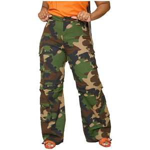 Fashion Camo Cargo Pants Casual