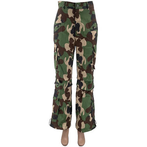 Fashion Camo Cargo Pants Casual