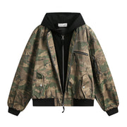 Veste de printemps camouflage tendance pour femme