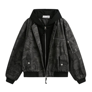 Fashion Camouflage Spring Jacket Women