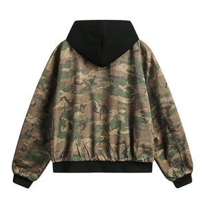 Fashion Camouflage Spring Jacket Women