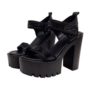 Fashion Glitter Y2K Party Shoes
