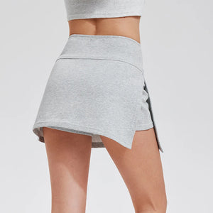 Fashion Knitted Black Skort