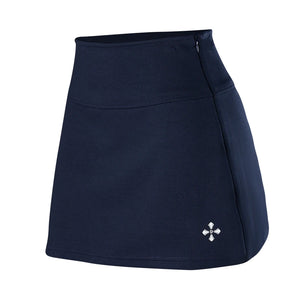 Fashion Knitted Black Skort