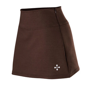 Fashion Knitted Black Skort