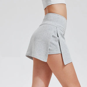 Fashion Knitted Black Skort