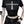 Fashion Streetwear Black Top - product view on white background