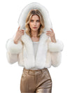 Fashion Women Jacket Spring Faux Fur
