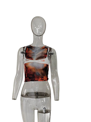 Fashion Women's Crop Tops Slim