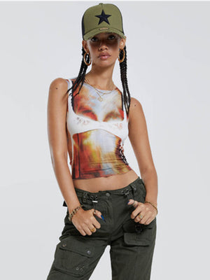 Fashion Women's Crop Tops Slim