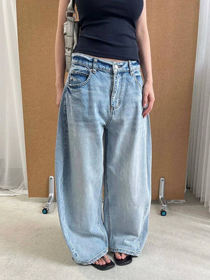Fashion Women's Low Waist Jeans Y2K