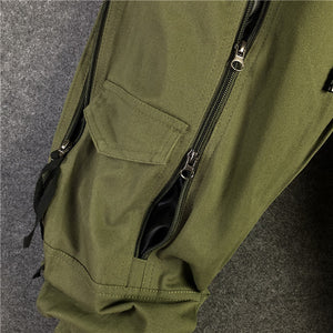 Fashion Zipper Cyberpunk Pants