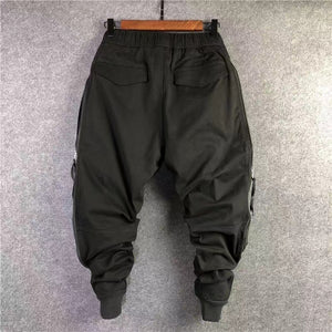 Fashion Zipper Cyberpunk Pants
