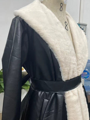 Faux Fur Spring Women Jacket