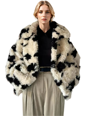 Faux Fur Thick Women Jacket Spring