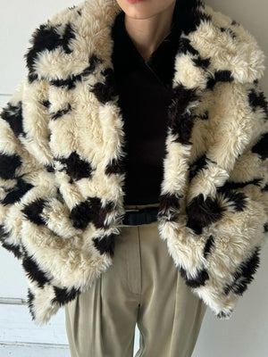 Faux Fur Thick Women Jacket Spring