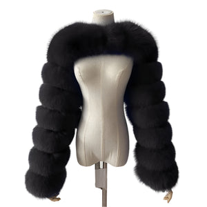 Faux Fur Vintage Spring Jacket Women
