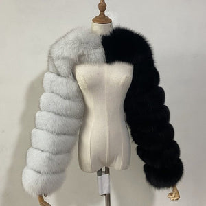 Faux Fur Vintage Spring Jacket Women
