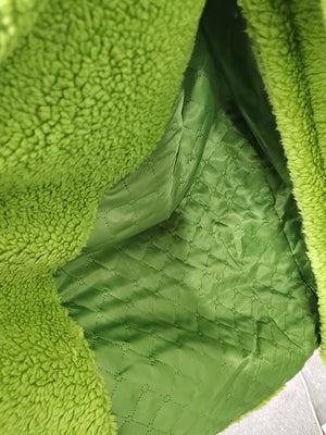 Faux Fur Women Spring Jacket Sleeveless