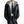 Faux Fur Y2K Jacket Men - product view on white background