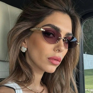 Female Cyberpunk Sunglasses