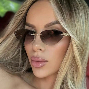 Female Cyberpunk Sunglasses