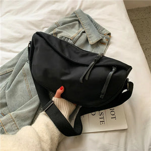 Female Oxford Crossbody Sling Bag