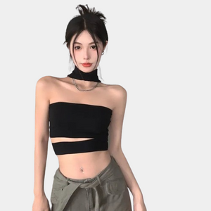 Female Sleeveless Crop Top