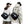 Female Student Crossbody Sling Bag - product view on white background