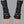 Fingerless Cyberpunk Long Gloves worn by a person, close-up on both hands, front view on a grey studio background