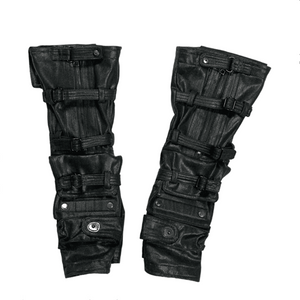 Fingerless Cyberpunk Long Gloves