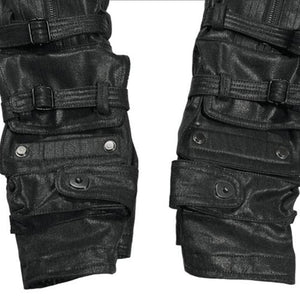 Fingerless Cyberpunk Long Gloves