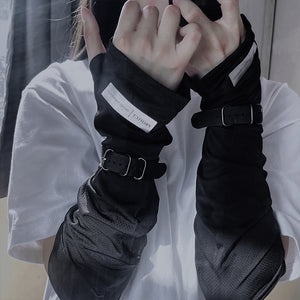 Fingerless Multifunction Adjustable Techwear Gloves