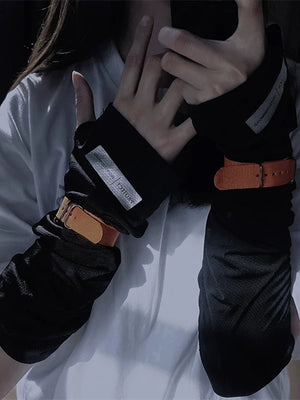 Fingerless Multifunction Adjustable Techwear Gloves