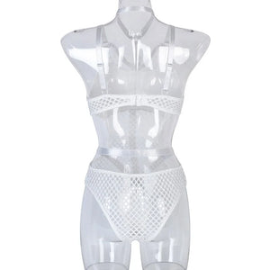 Fishnet Cut Out Bodysuit