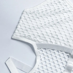 Fishnet Cut Out Bodysuit