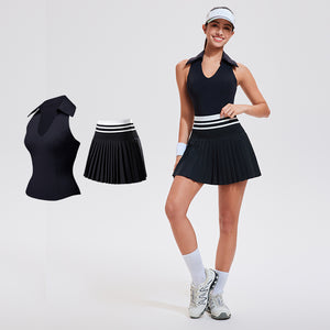 Fitness Black Skort Activewear