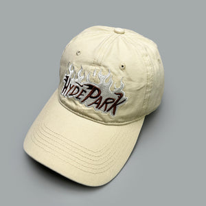 Flame Embroidery Y2K Baseball Cap