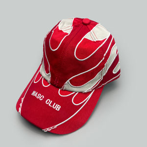Flame Flag Baseball Hats Y2K
