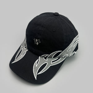 Flame Flag Baseball Hats Y2K