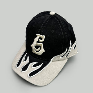 Flame Flag Baseball Hats Y2K
