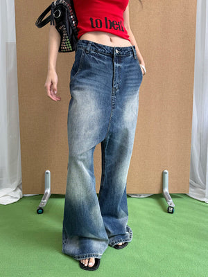 Flared Y2K Jeans Women's